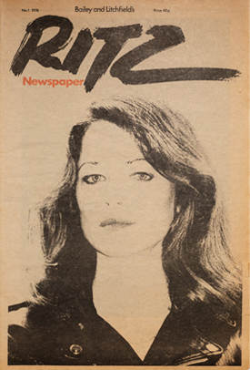その他 RITZ newspaper No.15 Jordan 1978 Ritz Issue No.15 1978 David Bailey and David Litchfield